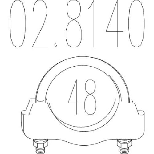 MTS Exhaust 48 mm Clamp 02.8140-MTS - A028140.jpg