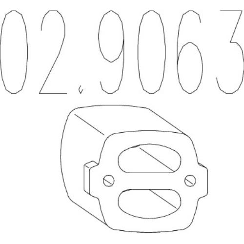 MTS Exhaust RUBBER (SM56U) (EMR057) 02.9063-MTS - A029063.jpg