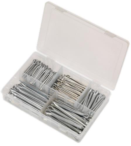 Sealey Split Pin Assortment 230pc Large Sizes Imperial & Metric AB003SP - AB003SPImage4.jpg