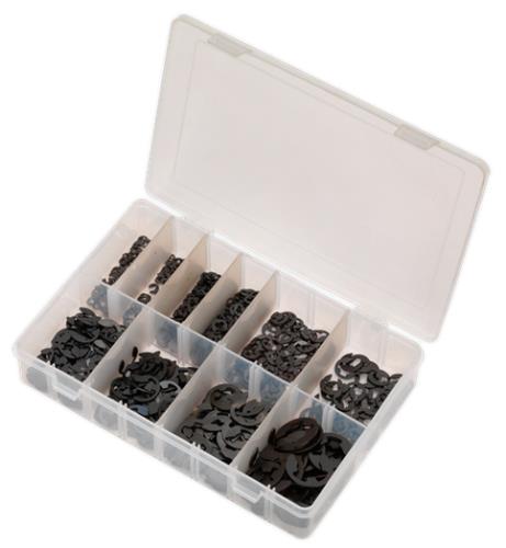 Sealey E-Clip Retainer Assortment 800pc Imperial AB013ER - AB013ERImage4.jpg