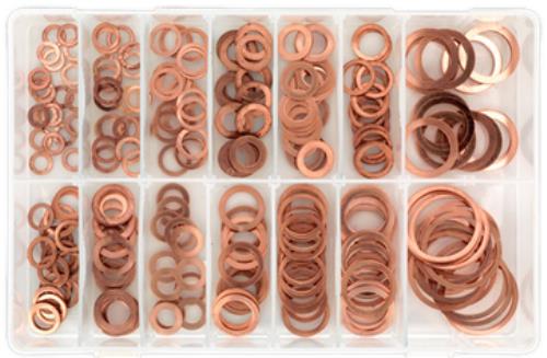 Sealey Copper Sealing Washer Assortment 250pc - Metric AB020CW - AB020CWImage4.jpg