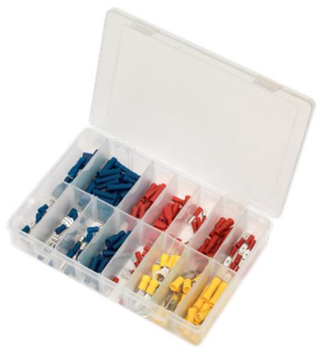 Sealey Crimp Terminal Assortment 200pc Blue, Red & Yellow AB038MT - AB038MTImage3.jpg