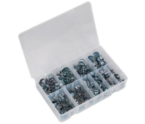 Sealey Mini Hose Clip Assortment 100pc AB042MH - AB042MHImage1.jpg