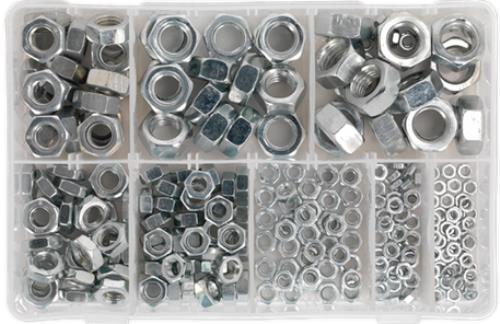 Sealey Steel Nut Assortment 255pc M4-M16 DIN 934 Metric AB046SN - AB046SNImage3.jpg