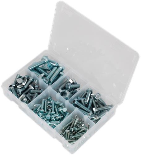 Sealey Setscrew Assortment 150pc Metric M5-M10 High Tensile DIN 933 AB048SS - AB048SSImage4.jpg