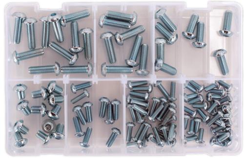 Sealey Socket Screw Assortment 108pc M5-M10 Button Head High Tensile 10.9 Metric DIN 912 AB053BH - AB053BHImage3.jpg