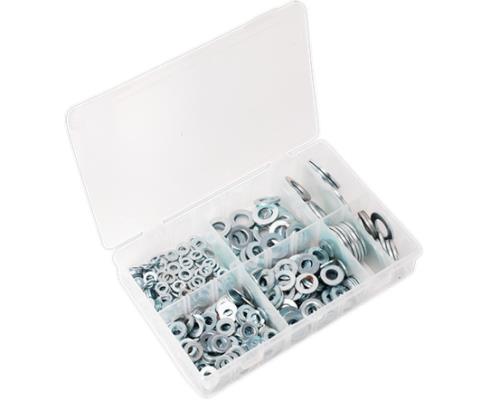 Sealey Flat Washer Assortment 495pc M6-M24 Form C Metric BS 4320 AB056WC - AB056WCImage1.jpg