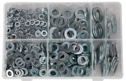 Sealey Flat Washer Assortment 495pc M6-M24 Form C Metric BS 4320 AB056WC - AB056WCImage3.jpg