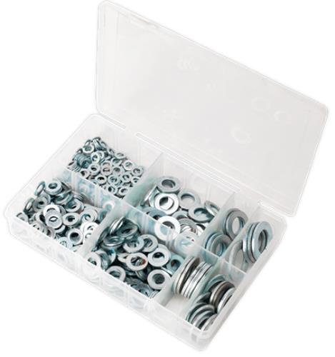 Sealey Flat Washer Assortment 495pc M6-M24 Form C Metric BS 4320 AB056WC - AB056WCImage4.jpg