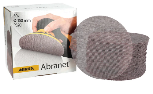 Mirka P80 Abranet® Ø 150mm Sanding Discs (x10) Grip AE241F1080 - AE241F1080Image3.png