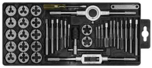 Sealey 40 Piece Tap and Die Set Split Dies Metric (With T-Bar wrench) AK301-SEA - AK301Image3.jpg