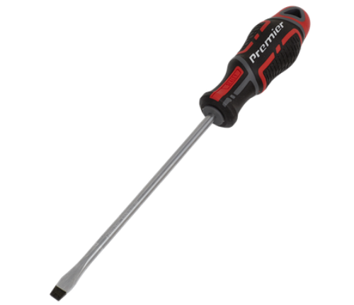 Sealey Single GripMax Slotted Screwdriver 6 x 150mm AK4355 - AK4355Image1.png