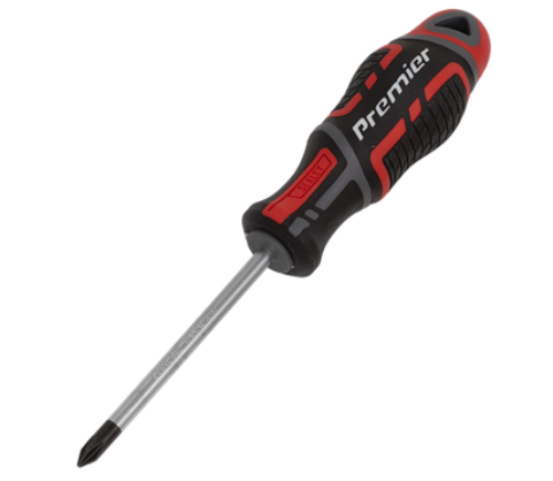 Sealey Single GripMax Phillips Screwdriver #1 x 75mm AK4360 - AK4360Image1.png