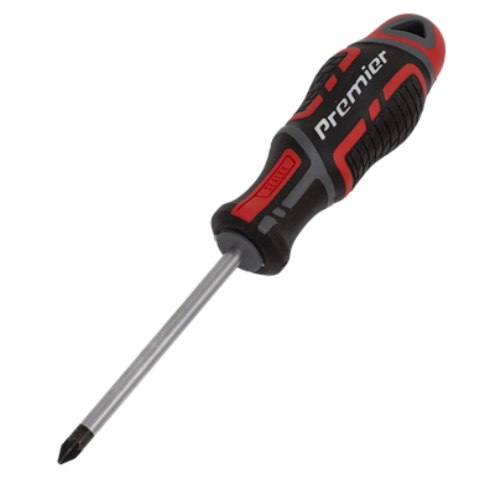 Sealey Single GripMax Pozi Screwdriver #1 x 75mm AK4365 - AK4365Image1.png