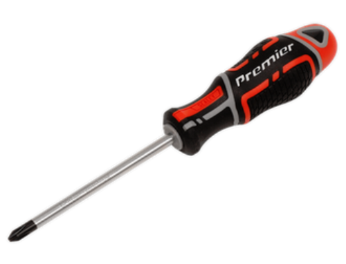 Sealey Single GripMax Pozi Screwdriver #2 x 100mm AK4366 - AK4366Image1.png