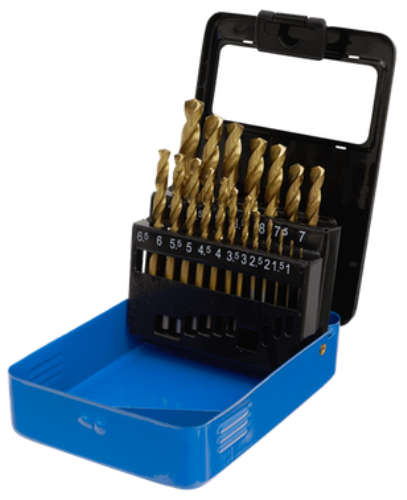 Sealey 19 Piece HSS Fully Ground Drill Bit Set (steel and copper) AK4719-SEA - AK4719Image2.png