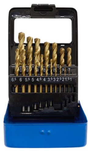 Sealey 19 Piece HSS Fully Ground Drill Bit Set (steel and copper) AK4719-SEA - AK4719Image3.png
