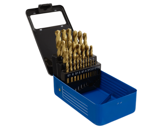 Sealey 25 Piece HSS Fully Ground Drill Bit Set (Ø1-13mm in 0.5mm inc) AK4725-SEA - AK4725Image1.png