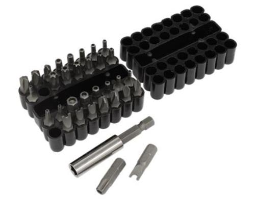 Sealey 33 Piece Security Bit and Magnetic Adaptor Set AK614-SEA - AK614Image1.jpg