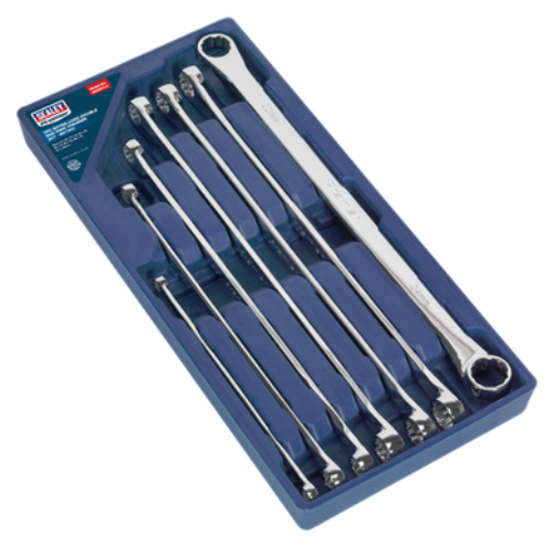 Sealey 7 Piece Extra-Long Double End Ring Spanner Set Metric AK6311-SEA - AK6311Image2.png