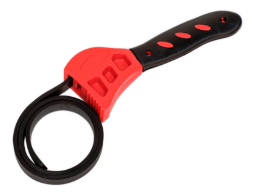 Sealey Ø120mm Strap Wrench (For oil filter replacement) soft grip AK6406-SEA - AK6406Image1.png
