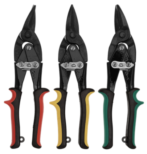 Sealey 3 Piece Aviation Tin Snip Set (Left, Right, Straight Cut) AK6907-SEA - AK6907Image3.png