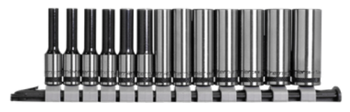 Sealey 13pc 1/4 Inch Sq Drive Deep Socket Set - Black Series AK7991-SEA - AK7991Image4.png