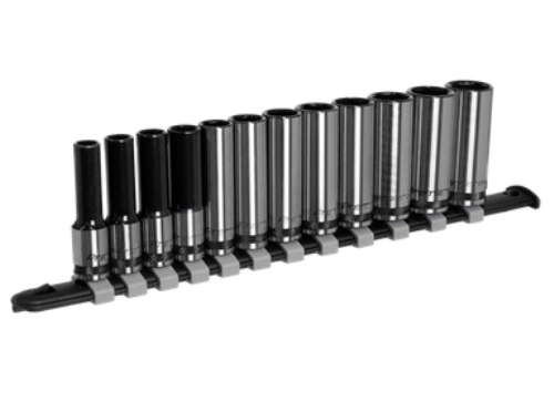 Sealey 12 pc 3/8 Inch Sq Drive Deep Socket Set - Black Series AK7993-SEA - AK7993Image1.png