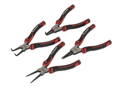 Sealey 4 Piece 180mm Circlip Pliers Set Capacities:19-60mm AK8457-SEA - AK8457Image1.png