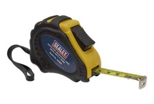 Sealey 3m(10ft) x 16mm Autolock Tape Measure Metric Imperial AK993-SEA - AK993Image1.jpg