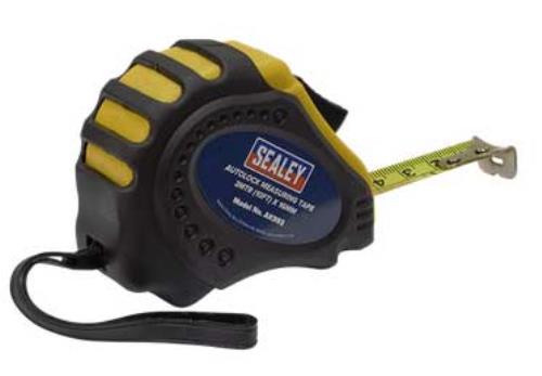 Sealey 3m(10ft) x 16mm Autolock Tape Measure Metric Imperial AK993-SEA - AK993Image2.jpg