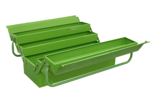 Sealey 530mm 4 Tray Cantilever Toolbox Green AP521HV-SEA - AP521HVImage1.png