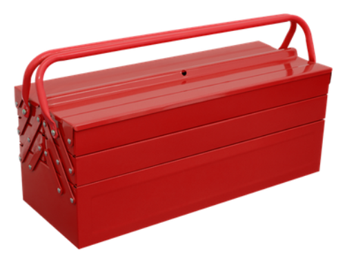 Sealey 530mm 4 Tray Cantilever Toolbox in Red (Metal) AP521-SEA - AP521Image3.png