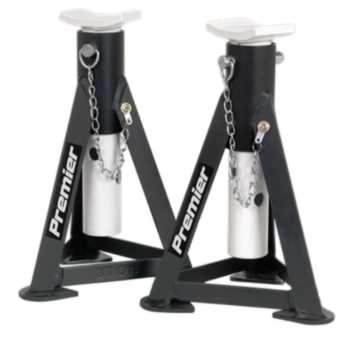 Sealey Axle Stands (Pair) 3 Tonne Capacity per Stand - White AS3-SEA - AS3Image2.png