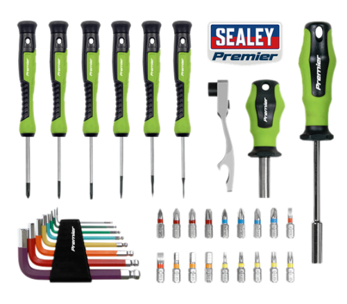 Sealey Advent Calendar 35 Piece Screwdriver Hex Key and Bit Set AVC003-SEA - Advent3.png