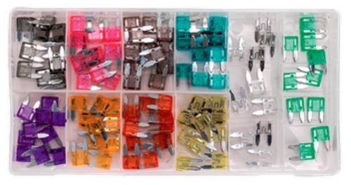 Sealey Automotive MINI Blade Fuse Assortment 100pc BCF100 - BCF100Image2.jpg