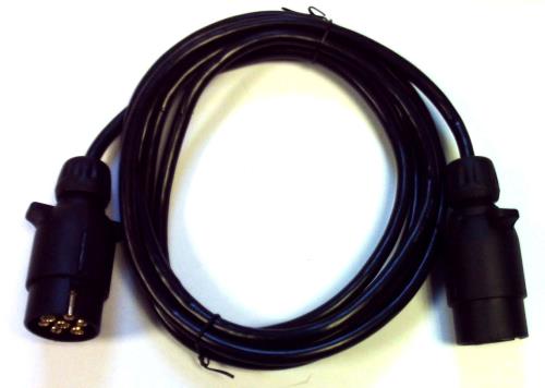 BTP Parts 3 Metre Trailer Extension Lead 7 Pin 12N Plug BE583/3BTP - BE583-3-1.jpg