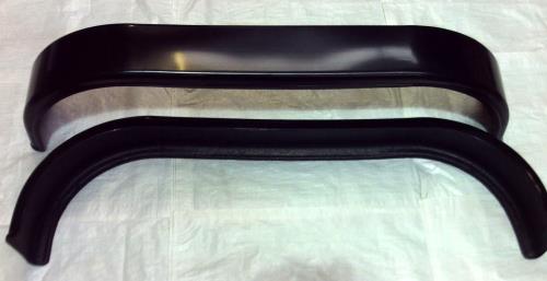 BTP Parts Polypropylene Trailer Mudguard 14 Inch BM2082BTP - BM2082-1.jpg