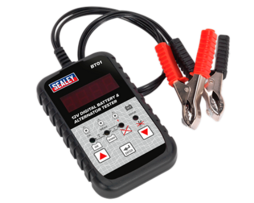 Sealey 12V Digital Battery and Alternator Tester BT01-SEA - BT01Image1.png