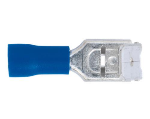 Sealey Piggy-Back Terminal 6.3mm Blue Pack of 100 BT17 - BT17Image1.jpg