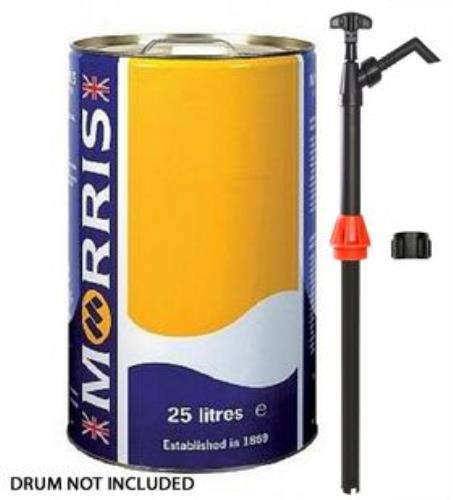 Morris Lubricants 25 Ltr Polypropylene Lift Pump COM 300200M/LI - Blank_Morris_25ltr_w_pump_2__vw0j-pf.jpg