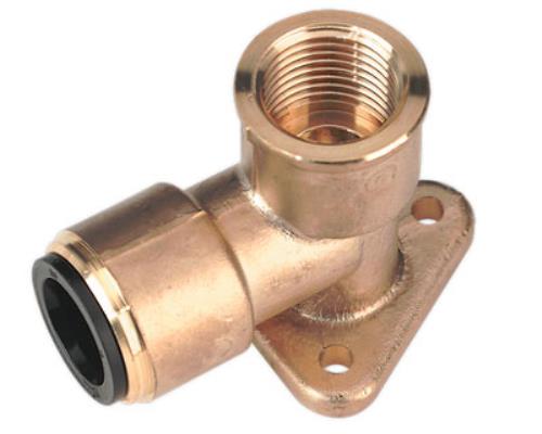 Sealey 22mm x 3/4"BSP Brass Wingback Elbow (Speedfit) CAS22BWE-SEA - CAS22BWEImage1.jpg