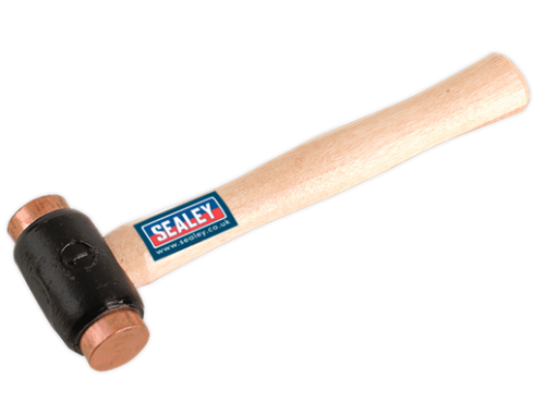 Sealey 1.75lb Copper Faced Hammer with Hickory Shaft CFH02-SEA - CFH02Image1.png