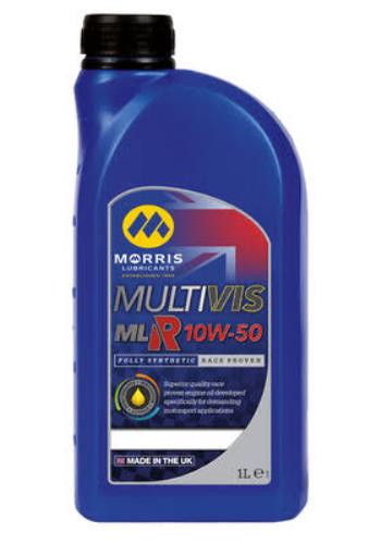Morris Lubricants Multivis MLR 10W-50 4 Stroke Engine Oil 1 Litre COM001-MOR - COM001.jpg