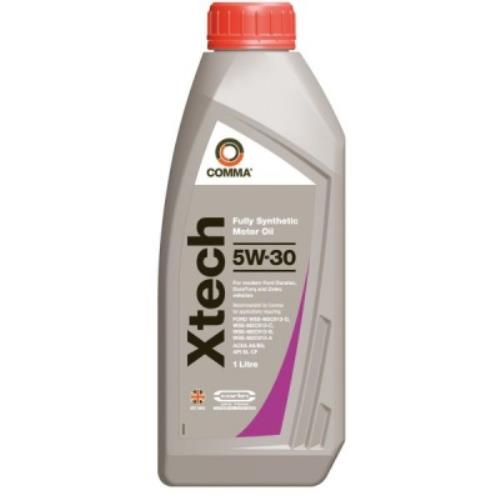 Comma Xtech 5W-30 Fully Synthetic Motor Oil 1 Litre COMXTC1L - COMXTC1L.jpg