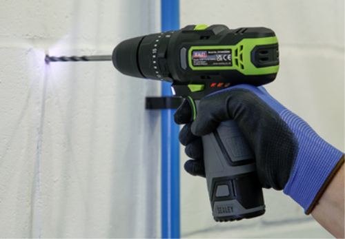 Sealey 10.8V 2Ah SV10.8 Series Ø10mm Cordless Combi Drill Kit CP108VDD-SEA - CP108VDDImage2.png