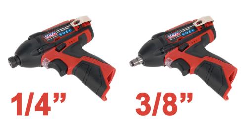 Sealey 4 x 12V Cordless Power Tool Combo Kit CP1200COMBO - CP1200COMBOImage3.jpg