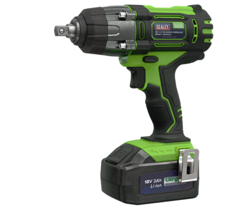 Sealey 18V 1/2 Inch Square Drive Cordless Impact Wrench CP400LIHV-SEA - CP400LIHVImage1.png