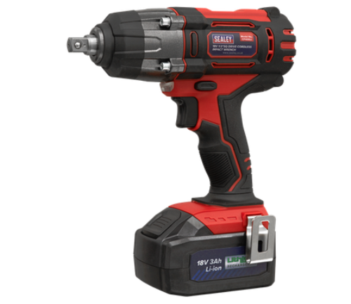 Sealey 18V 1/2 Inch Square Drive Cordless Impact Wrench CP400LI-SEA - CP400LIImage1.png