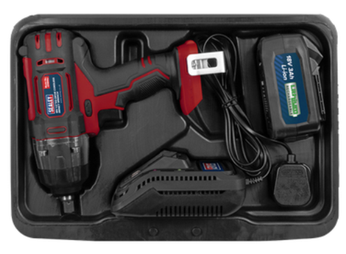 Sealey 18V 1/2 Inch Square Drive Cordless Impact Wrench CP400LI-SEA - CP400LIImage3.png